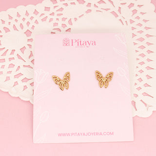 Aretes Mariposa Gold