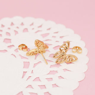 Aretes Mariposa Gold