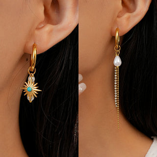 Huggies Asimétricos Star & Pearls