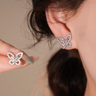 Aretes  Silver Wings