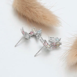 Aretes Butterflies Multicolor