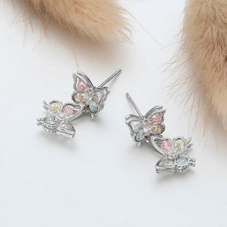 Aretes Butterflies Multicolor