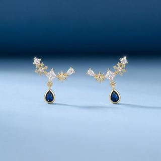 Aretes Zafiro Spark
