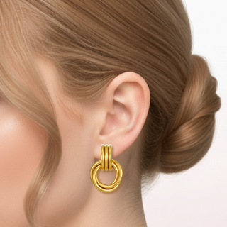 Aretes Gold Curves