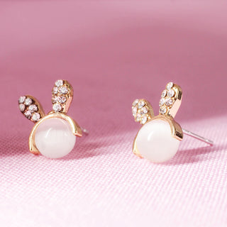 Aretes Conejito de Ópalo