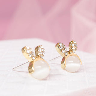 Aretes Conejito de Ópalo