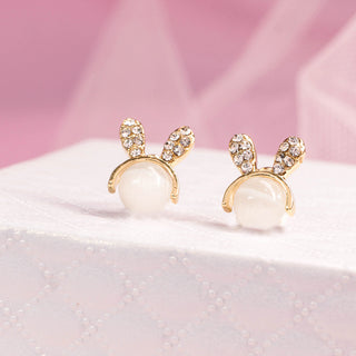 Aretes Conejito de Ópalo