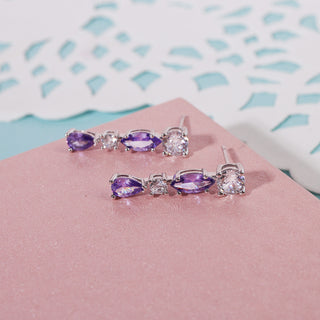Aretes Lavander Glam