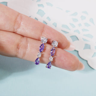 Aretes Lavander Glam