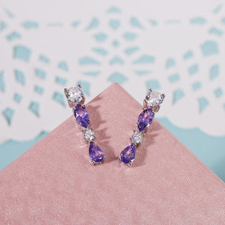 Aretes Lavander Glam
