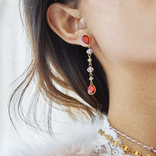 Aretes Scarlett Colgantes