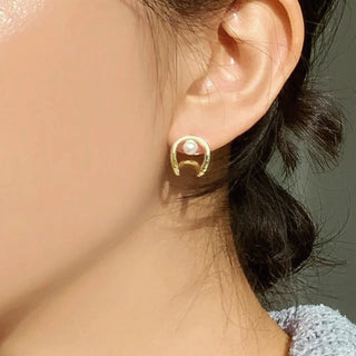 Aretes Aine Perlas