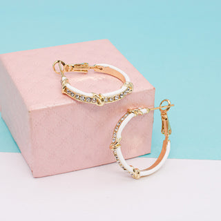 Arracadas White Zirconias