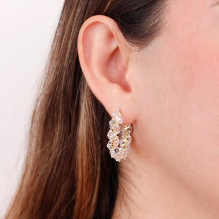 Arracadas Cristal Rombo