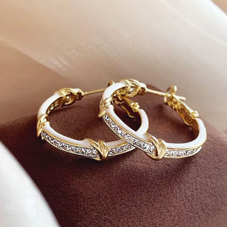 Arracadas White Zirconias