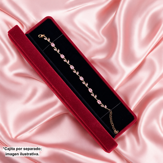 Cajita de Regalo Larga Ruby para Collar y Pulsera