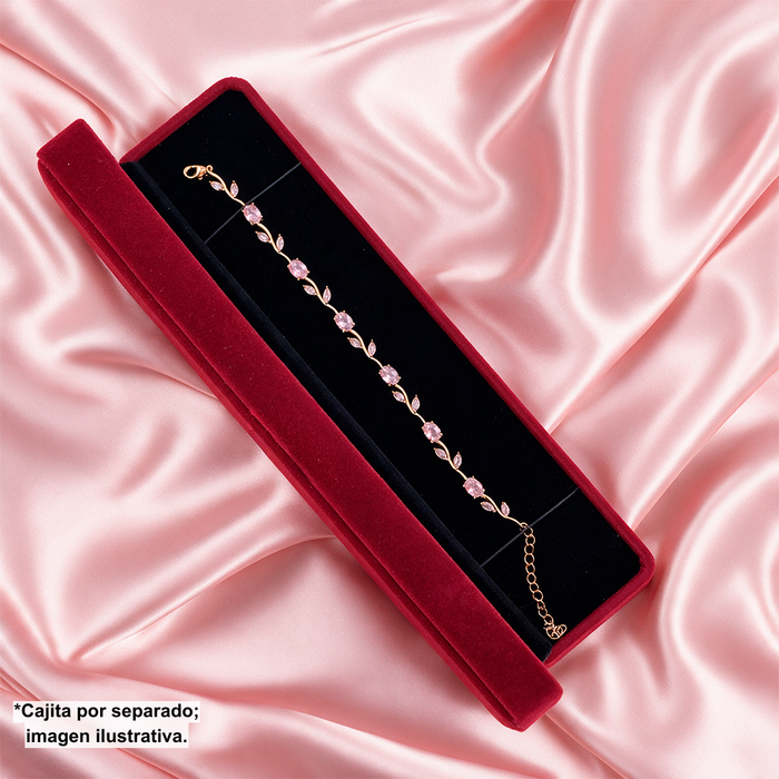 Cajita de Regalo Larga Ruby para Collar y Pulsera