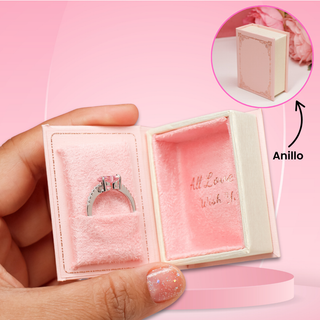 Cajita de Regalo para Anillo Libro