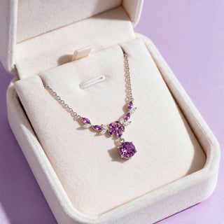Collar Violeta Silver