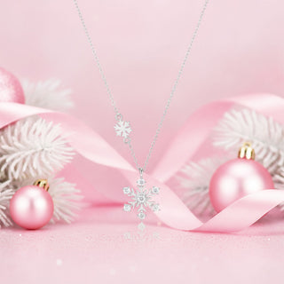 Collar Copo de Nieve Plata925