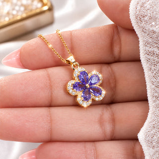 Collar Amethyst Bloom