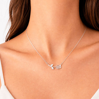Collar Tulipán Plata925
