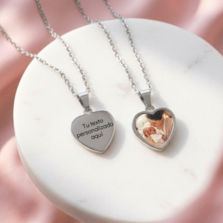 Collar Amore Personalizado Foto a Color