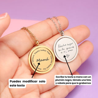 Collar Memory  Personalizado