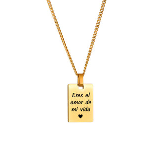 Collar Posdata Personalizado