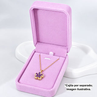 Collar Amethyst Bloom
