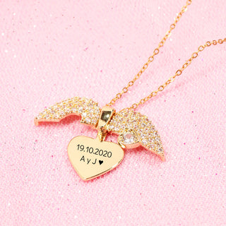 Collar Corazón Eterno Personalizado