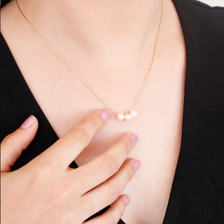 Collar Trio de Perlas