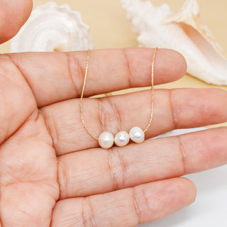 Collar Trio de Perlas