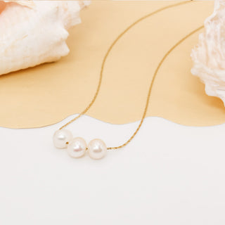 Collar Trio de Perlas