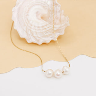Collar Trio de Perlas