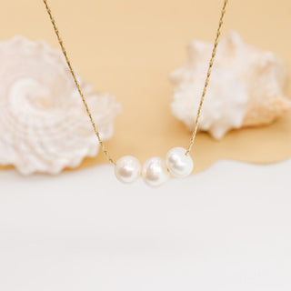 Collar Trio de Perlas