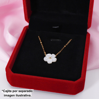 Collar Blossom Blanca
