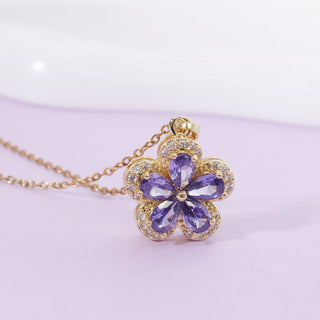 Collar Amethyst Bloom