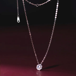 Collar Diamond Plata 925