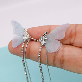 Aretes Earcuff Mariposa Iris