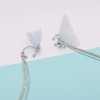 Aretes Earcuff Mariposa Iris