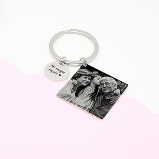 Llavero Personalizado Cuadrado