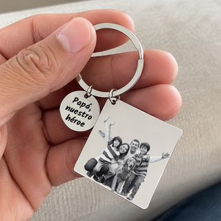 Llavero Personalizado Cuadrado