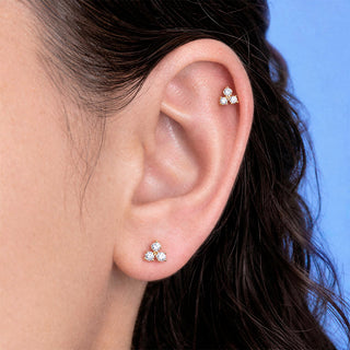 Piercing Trinity Gold