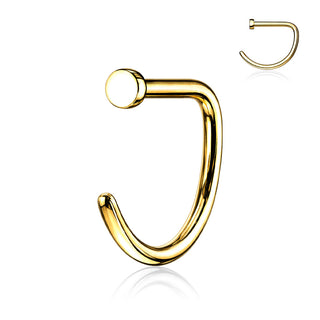 Piercing G Ring Nariz Titanio