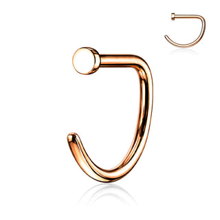Piercing G Ring Nariz Titanio