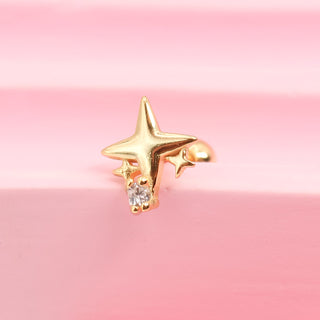 Piercing Destello Brillante Plata925