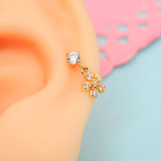 Piercing Florecita Plata925