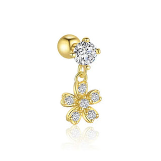 Piercing Florecita Plata925