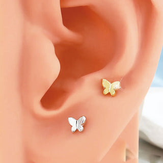 Piercing Mariposa Gold Titanio